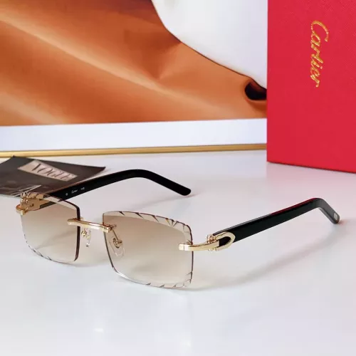 Cartier AAA Quality Sunglassess #1336324 $60.00 USD, Wholesale Replica Cartier AAA Quality Sunglassess