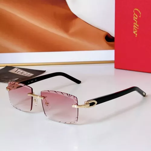 Cartier AAA Quality Sunglassess #1336325 $60.00 USD, Wholesale Replica Cartier AAA Quality Sunglassess