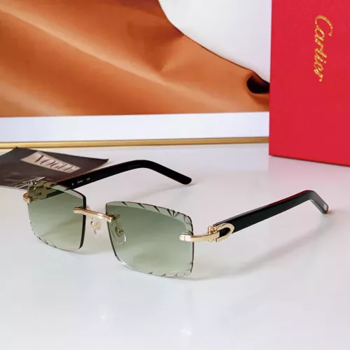 Cartier AAA Quality Sunglassess #1336326 $60.00 USD, Wholesale Replica Cartier AAA Quality Sunglassess