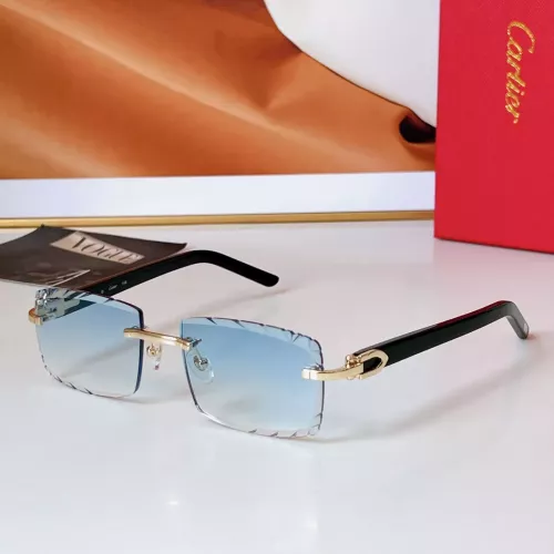 Cartier AAA Quality Sunglassess #1336327 $60.00 USD, Wholesale Replica Cartier AAA Quality Sunglassess