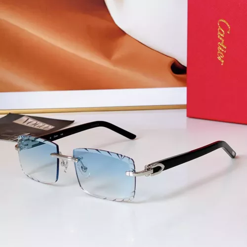 Cartier AAA Quality Sunglassess #1336328 $60.00 USD, Wholesale Replica Cartier AAA Quality Sunglassess