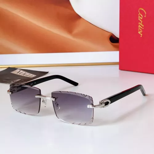 Cartier AAA Quality Sunglassess #1336329 $60.00 USD, Wholesale Replica Cartier AAA Quality Sunglassess