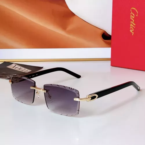 Cartier AAA Quality Sunglassess #1336330 $60.00 USD, Wholesale Replica Cartier AAA Quality Sunglassess