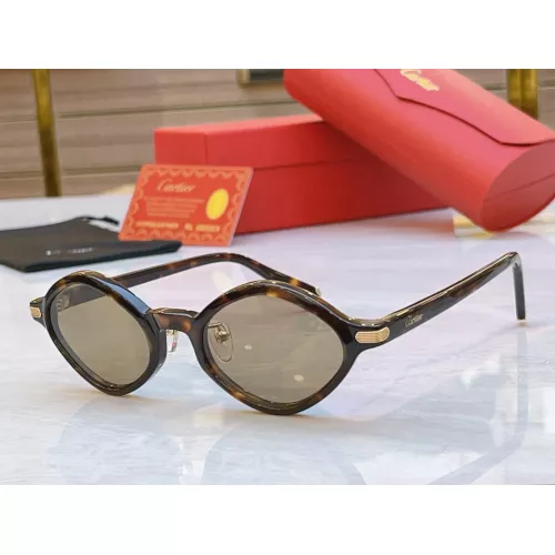 Cartier AAA Quality Sunglassess #1336361 $64.00 USD, Wholesale Replica Cartier AAA Quality Sunglassess
