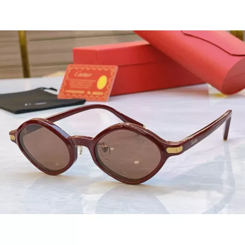 Cartier AAA Quality Sunglassess #1336362 $64.00 USD, Wholesale Replica Cartier AAA Quality Sunglassess