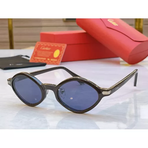 Cartier AAA Quality Sunglassess #1336363 $64.00 USD, Wholesale Replica Cartier AAA Quality Sunglassess