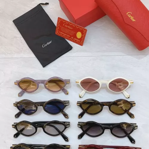 Replica Cartier AAA Quality Sunglassess #1336363 $64.00 USD for Wholesale