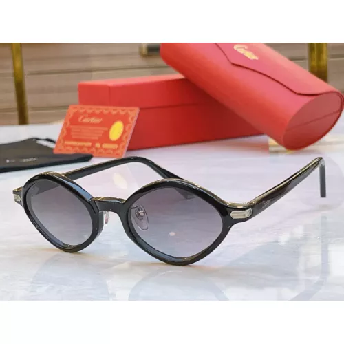 Cartier AAA Quality Sunglassess #1336365 $64.00 USD, Wholesale Replica Cartier AAA Quality Sunglassess