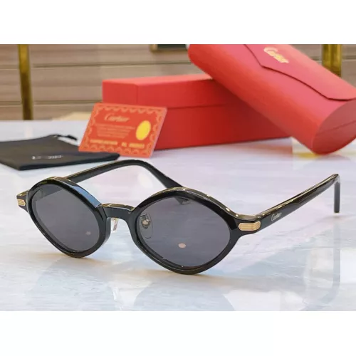 Cartier AAA Quality Sunglassess #1336366 $64.00 USD, Wholesale Replica Cartier AAA Quality Sunglassess