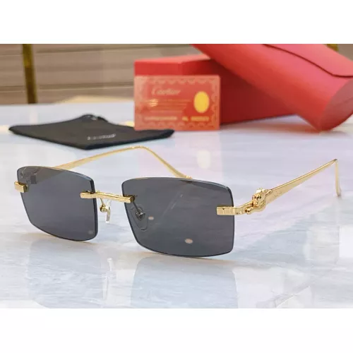 Cartier AAA Quality Sunglassess #1336368 $60.00 USD, Wholesale Replica Cartier AAA Quality Sunglassess