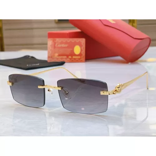 Cartier AAA Quality Sunglassess #1336369 $60.00 USD, Wholesale Replica Cartier AAA Quality Sunglassess