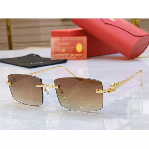 Cartier AAA Quality Sunglassess #1336373 $60.00 USD, Wholesale Replica Cartier AAA Quality Sunglassess