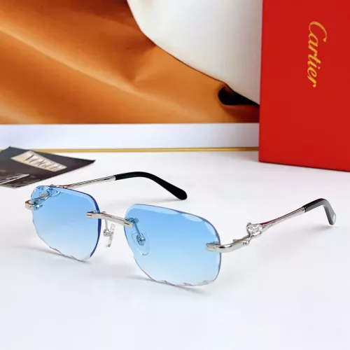 Cartier AAA Quality Sunglassess #1336389 $60.00 USD, Wholesale Replica Cartier AAA Quality Sunglassess