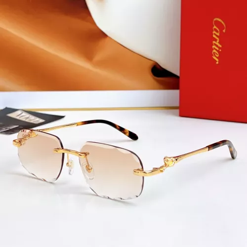 Cartier AAA Quality Sunglassess #1336390 $60.00 USD, Wholesale Replica Cartier AAA Quality Sunglassess