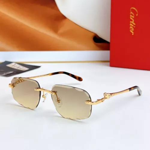 Cartier AAA Quality Sunglassess #1336391 $60.00 USD, Wholesale Replica Cartier AAA Quality Sunglassess