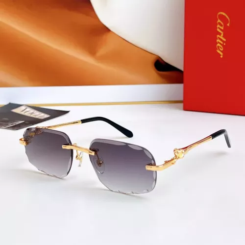 Cartier AAA Quality Sunglassess #1336393 $60.00 USD, Wholesale Replica Cartier AAA Quality Sunglassess