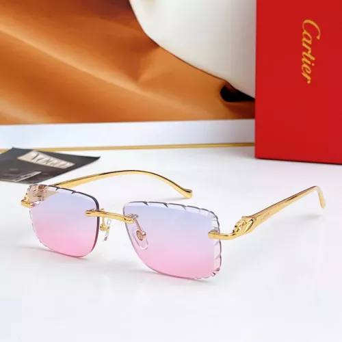 Cartier AAA Quality Sunglassess #1336398 $60.00 USD, Wholesale Replica Cartier AAA Quality Sunglassess