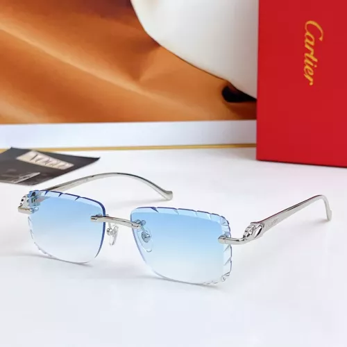 Cartier AAA Quality Sunglassess #1336400 $60.00 USD, Wholesale Replica Cartier AAA Quality Sunglassess