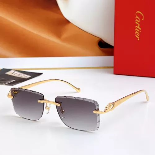 Cartier AAA Quality Sunglassess #1336402 $60.00 USD, Wholesale Replica Cartier AAA Quality Sunglassess