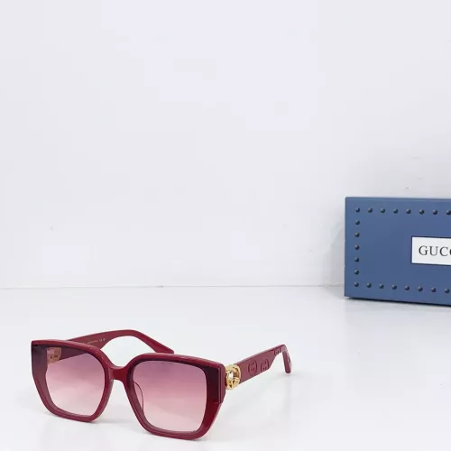 Gucci AAA Quality Sunglasses #1336420 $60.00 USD, Wholesale Replica Gucci AAA Quality Sunglasses