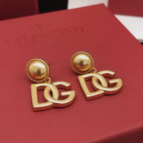 Replica Dolce & Gabbana D&G Earrings For Women #1336454 $27.00 USD for Wholesale