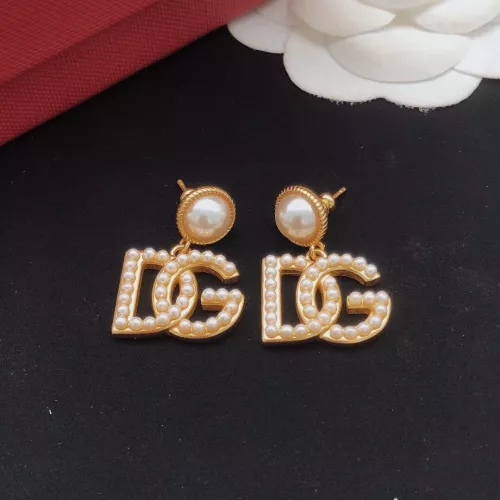 Replica Dolce & Gabbana D&G Earrings For Women #1336457 $29.00 USD for Wholesale