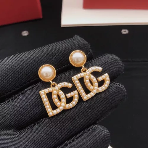 Replica Dolce & Gabbana D&G Earrings For Women #1336457 $29.00 USD for Wholesale