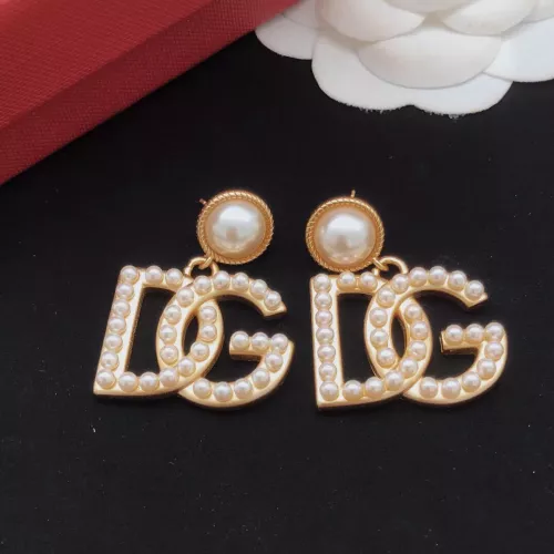 Replica Dolce & Gabbana D&G Earrings For Women #1336458 $32.00 USD for Wholesale