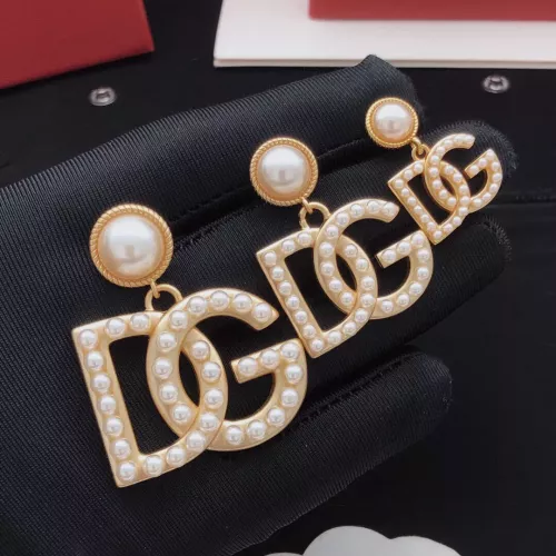 Replica Dolce & Gabbana D&G Earrings For Women #1336458 $32.00 USD for Wholesale