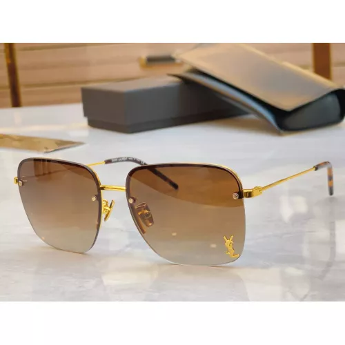Yves Saint Laurent YSL AAA Quality Sunglasses #1336484 $60.00 USD, Wholesale Replica Yves Saint Laurent YSL AAA Quality Sunglasses