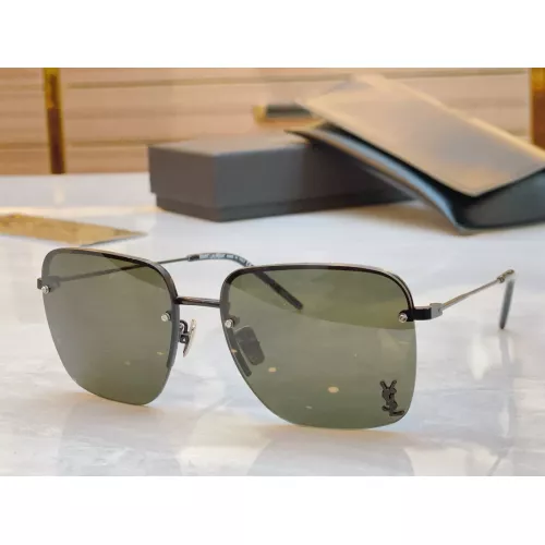Yves Saint Laurent YSL AAA Quality Sunglasses #1336487 $60.00 USD, Wholesale Replica Yves Saint Laurent YSL AAA Quality Sunglasses