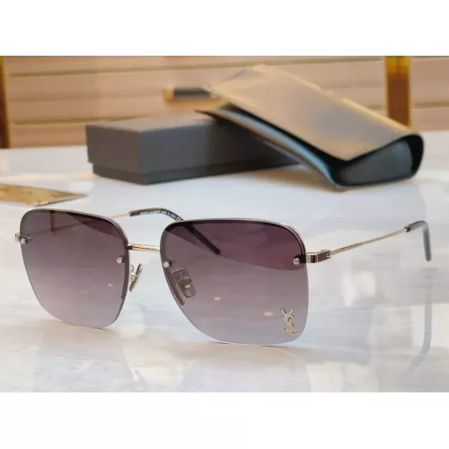 Yves Saint Laurent YSL AAA Quality Sunglasses #1336488 $60.00 USD, Wholesale Replica Yves Saint Laurent YSL AAA Quality Sunglasses