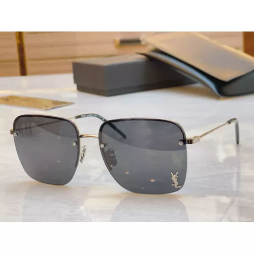 Yves Saint Laurent YSL AAA Quality Sunglasses #1336489 $60.00 USD, Wholesale Replica Yves Saint Laurent YSL AAA Quality Sunglasses