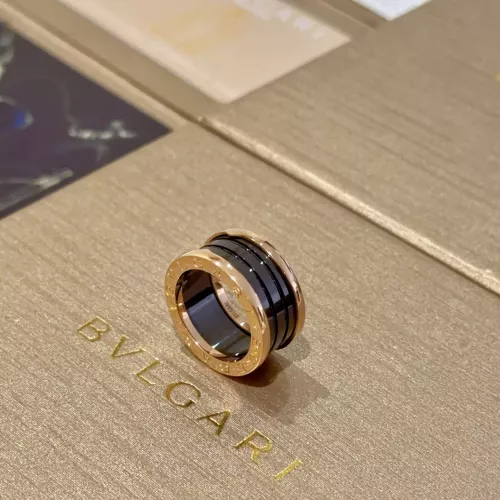 Replica Bvlgari Rings In Rose Gold For Unisex #1336526 $27.00 USD for Wholesale
