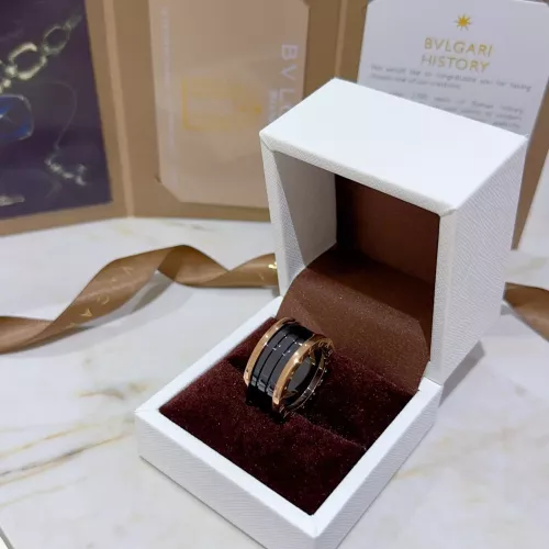 Replica Bvlgari Rings In Rose Gold For Unisex #1336526 $27.00 USD for Wholesale