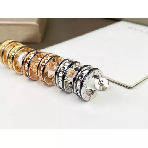 Replica Bvlgari Earrings In Rose Gold For Women #1336537 $36.00 USD for Wholesale