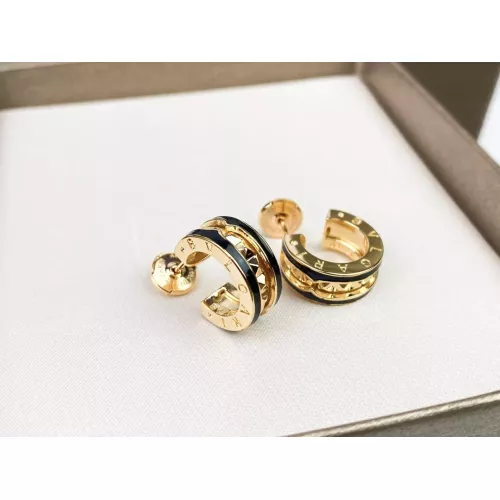 Bvlgari Earrings In Gold For Women #1336538 $36.00 USD, Wholesale Replica Bvlgari Earrings