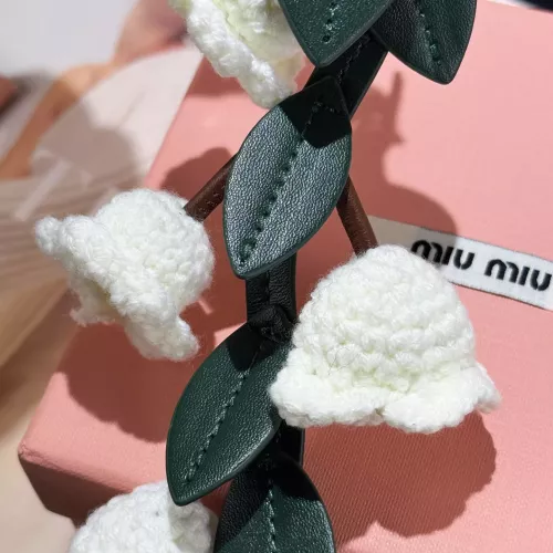 Replica MIU MIU Key Holder And Bag Buckle #1336588 $36.00 USD for Wholesale