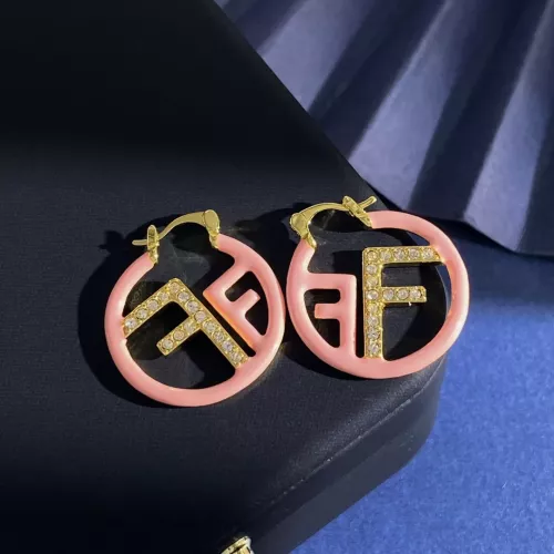 Fendi Earrings For Women #1336601 $29.00 USD, Wholesale Replica Fendi Earrings