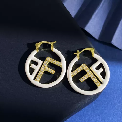 Fendi Earrings For Women #1336602 $29.00 USD, Wholesale Replica Fendi Earrings