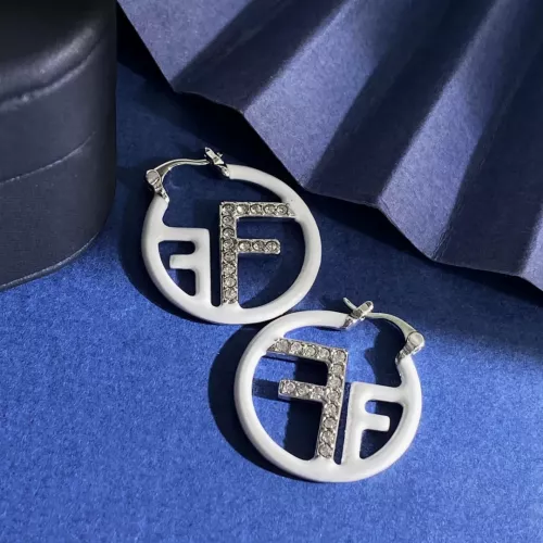 Fendi Earrings For Women #1336603 $29.00 USD, Wholesale Replica Fendi Earrings