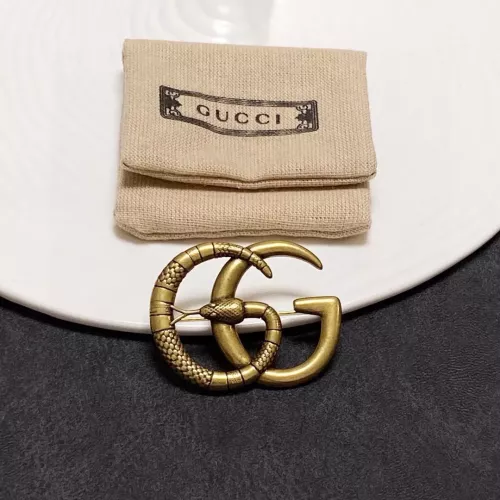 Replica Gucci Brooches For Women #1336608 $29.00 USD for Wholesale