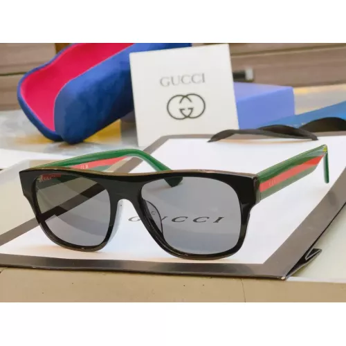Gucci AAA Quality Sunglasses #1336630 $56.00 USD, Wholesale Replica Gucci AAA Quality Sunglasses