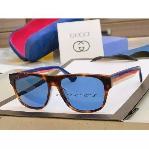 Gucci AAA Quality Sunglasses #1336634 $56.00 USD, Wholesale Replica Gucci AAA Quality Sunglasses