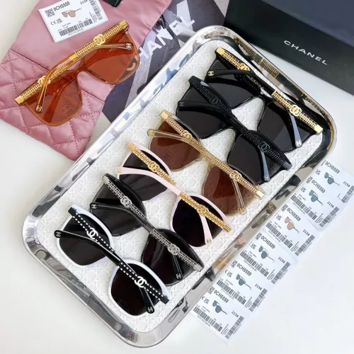 Replica Chanel AAA Quality Sunglasses #1336747 $68.00 USD for Wholesale