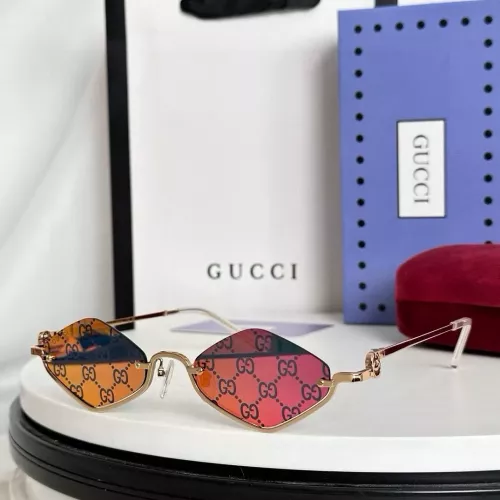 Gucci AAA Quality Sunglasses #1336768 $45.00 USD, Wholesale Replica Gucci AAA Quality Sunglasses