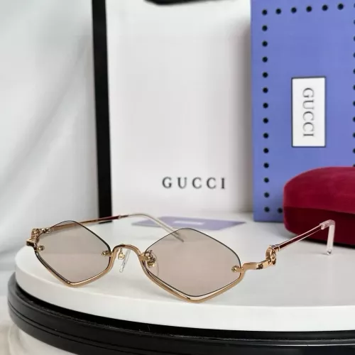 Gucci AAA Quality Sunglasses #1336771 $45.00 USD, Wholesale Replica Gucci AAA Quality Sunglasses