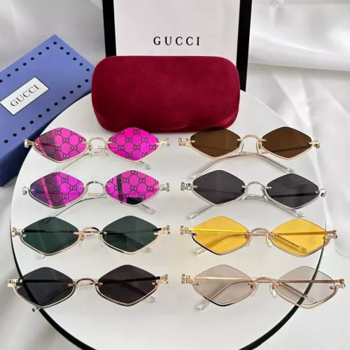 Replica Gucci AAA Quality Sunglasses #1336773 $45.00 USD for Wholesale