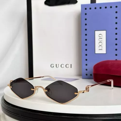 Gucci AAA Quality Sunglasses #1336774 $45.00 USD, Wholesale Replica Gucci AAA Quality Sunglasses