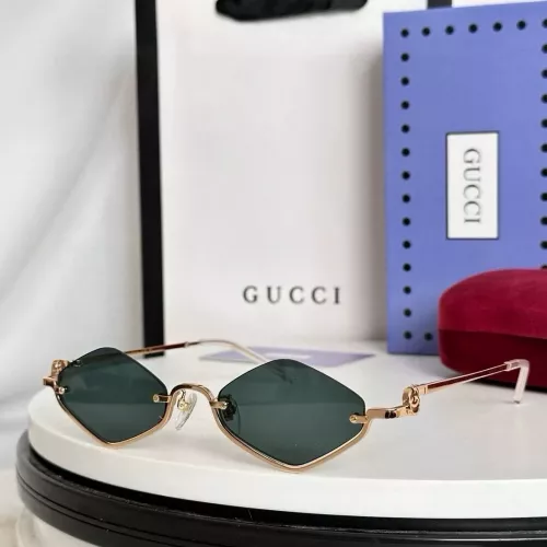 Gucci AAA Quality Sunglasses #1336775 $45.00 USD, Wholesale Replica Gucci AAA Quality Sunglasses